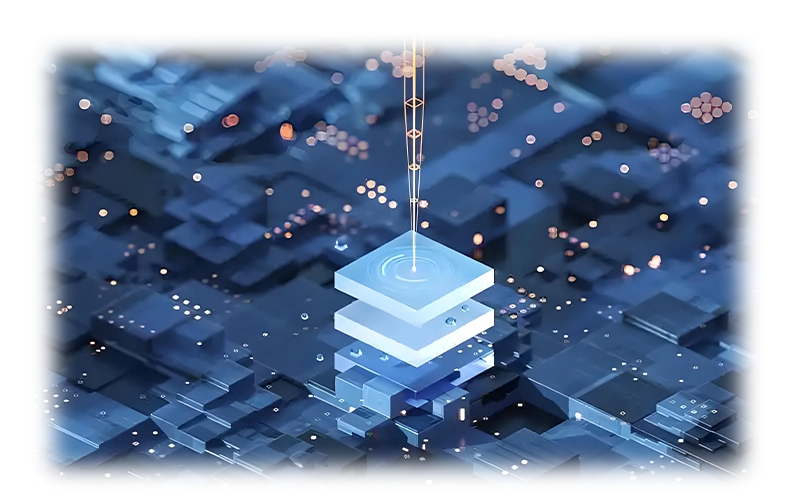 Ceramic four-sided lead flat package