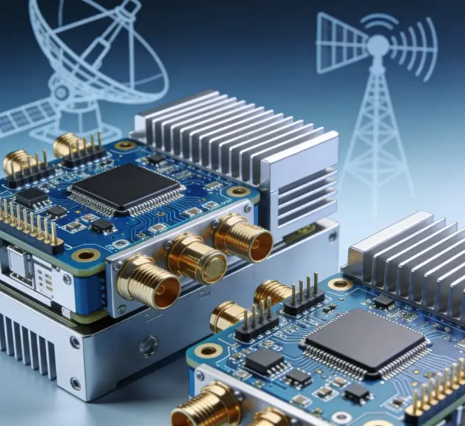 Leading-Edge TR Modules for Satellite and Radar Systems