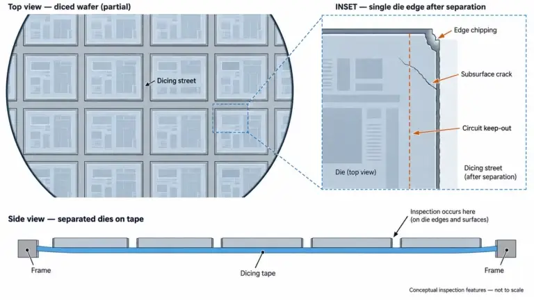 Wafer Dicing： How to Select a Process and Control Edge Chipping