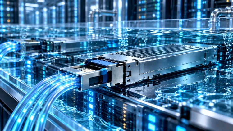 pngImg.Liquid-Cooled Optical Transceivers for Immersion-Cooled AI Data Centers